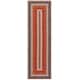 preview thumbnail 2 of 14, SAFAVIEH Handmade Braided Gula Machine Washable Country Rug 2'3" x 8' Runner - Brown/Rust - Runner