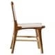 preview thumbnail 4 of 5, Denise Teak Dining Chair, White