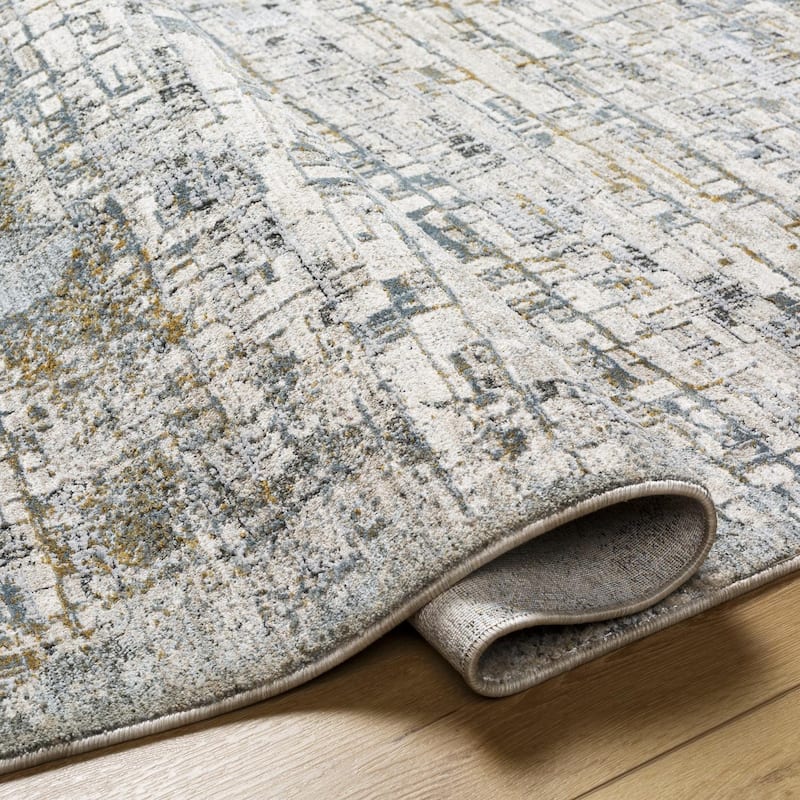 Livabliss Mid-Century Modern Dresden Abstract Area Rug