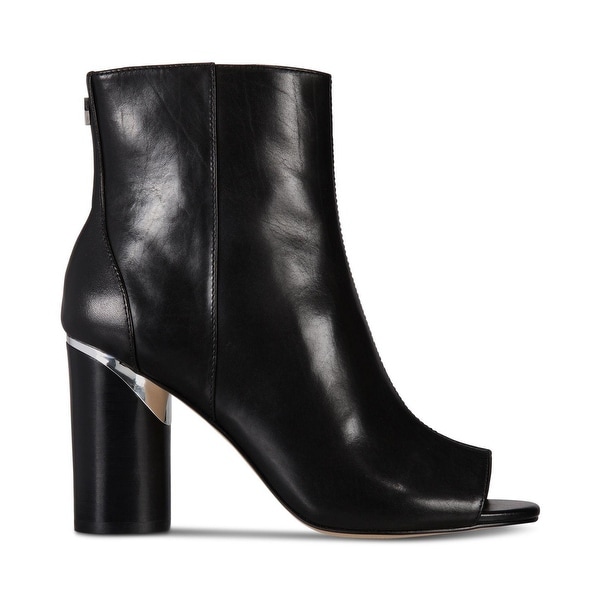 dkny peep toe booties
