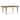 Magnussen Home Lindon Belgian Wheat Extendable Rectangular Dining Table - 38''W x 72''D x 30''H