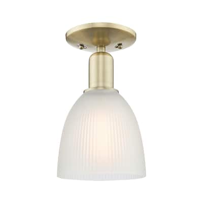 Innovations Lighting 716-1C-11-6 Castile Semi-Flush Castile 6" Wide