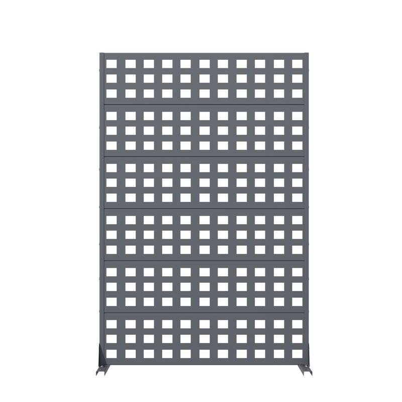 Outdoor Rectangle Privacy Screens Metal Screen Fence Panel