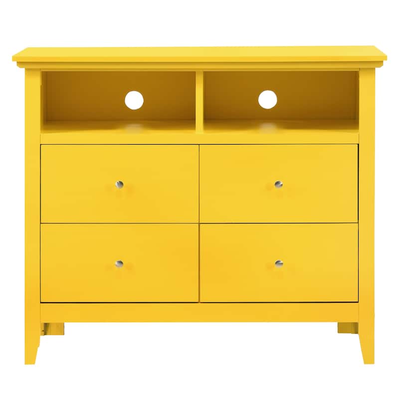 Hammond 4-drawer Wooden Media Chest