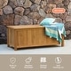 preview thumbnail 11 of 9, Cambridge Casual Kikori 60-inch Outdoor Teak Storage Box