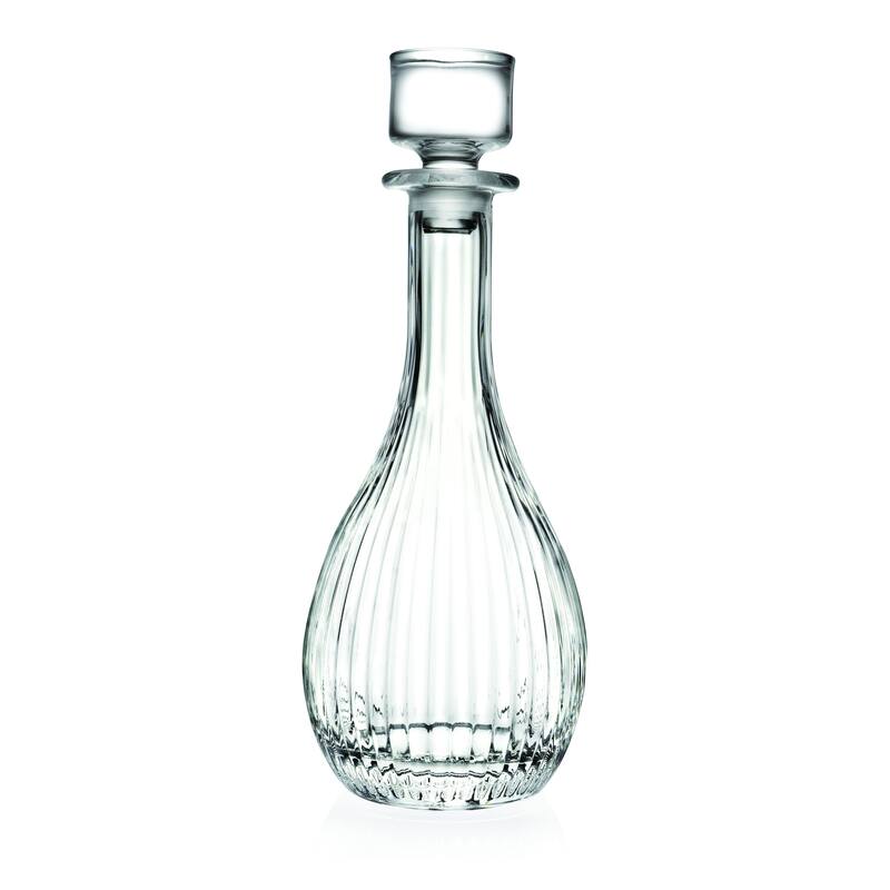 Majestic Gifts Inc. European Glass Wine Decanter W/ Stopper -30 Oz. - 4.6x 12.1