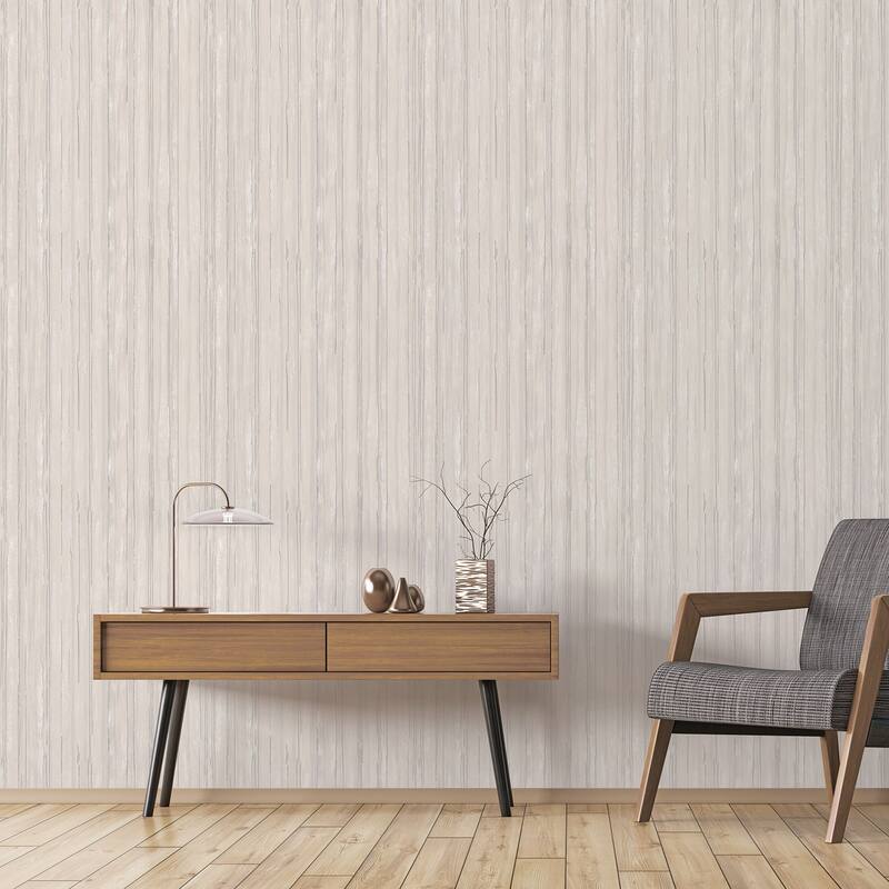 Galerie Wallcoverings Special FX 2 Collection Glitter Stripe Mylar on Non-woven Wallpaper Roll