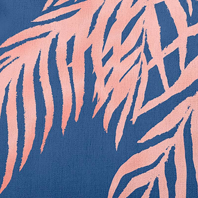Blowing Palm Fronds Decorative Throw Pillow