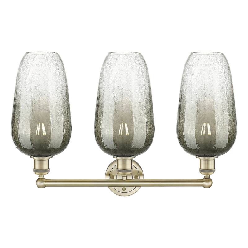 Innovations Lighting Endless Possibilities Edison - Brookhaven Flute - 3 Light 25" Bath Vanity Light
