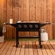 preview thumbnail 3 of 2, Coleman 4-Burner Cookout Outdoor Flat Top Gas Griddle