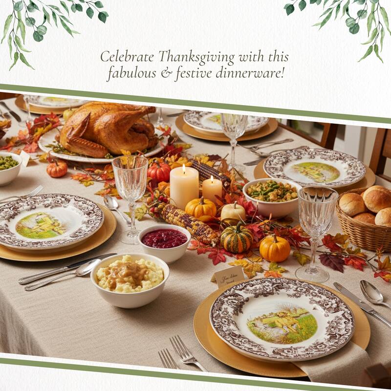 Spode Woodland Dinner Plate - Assorted Animals