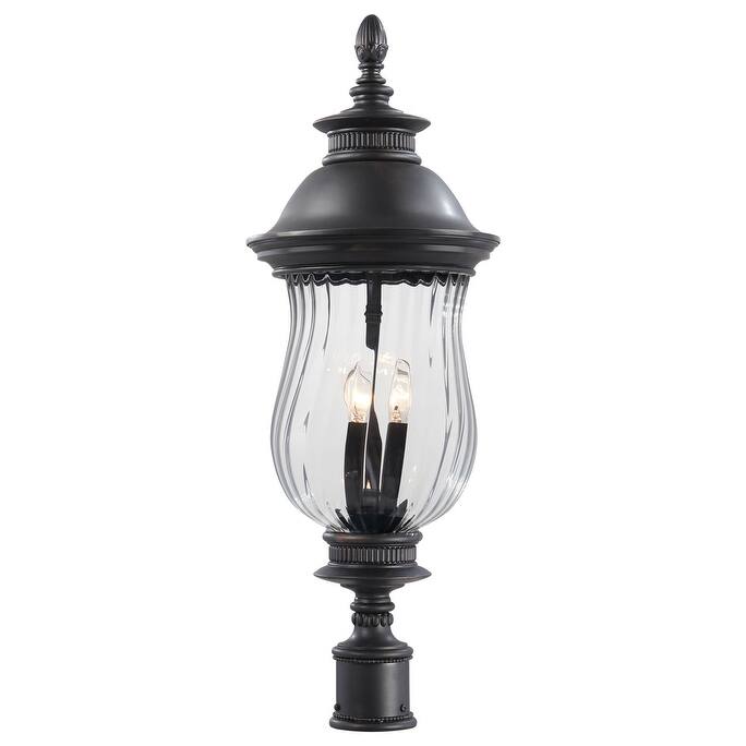 The Great Outdoors 4 Light Post Light from the Newport Collection - Heritage