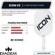 preview thumbnail 2 of 3, Diadem Icon V2 Pickleball Paddle, Standard, White