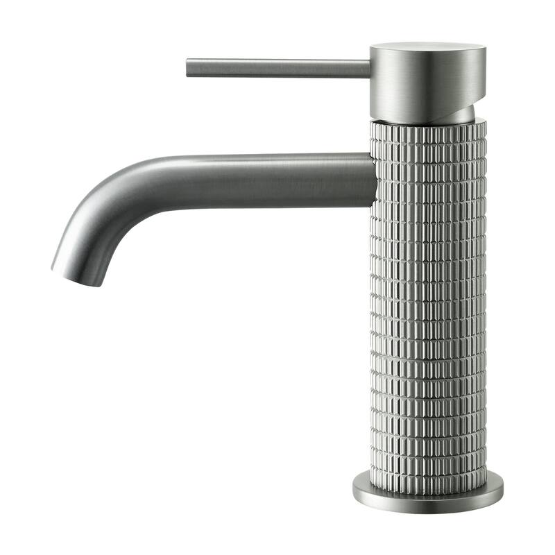 Mendavia Single-Handle Basin Bathroom Faucet - Brushed Nickel