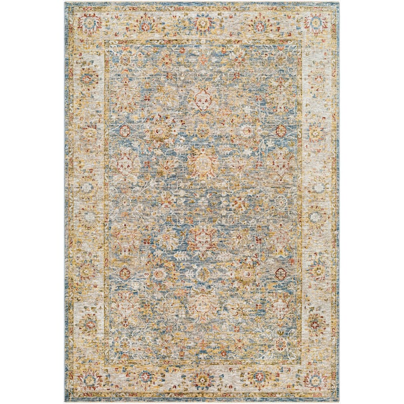 Livabliss Transitional Mona Lisa Medallion Area Rug