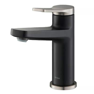 KRAUS Indy Single Handle 1-Hole Bathroom Faucet