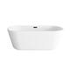 Option Glossy White with Matte Black Trim