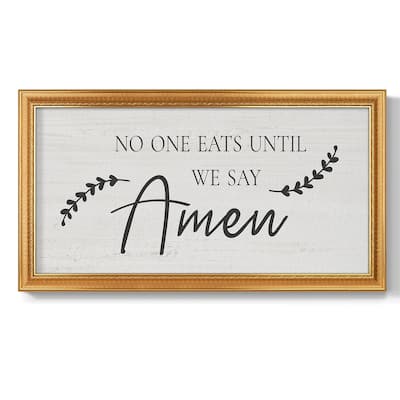 Navy Gold Map Premium Framed Canvas- Ready to Hang
