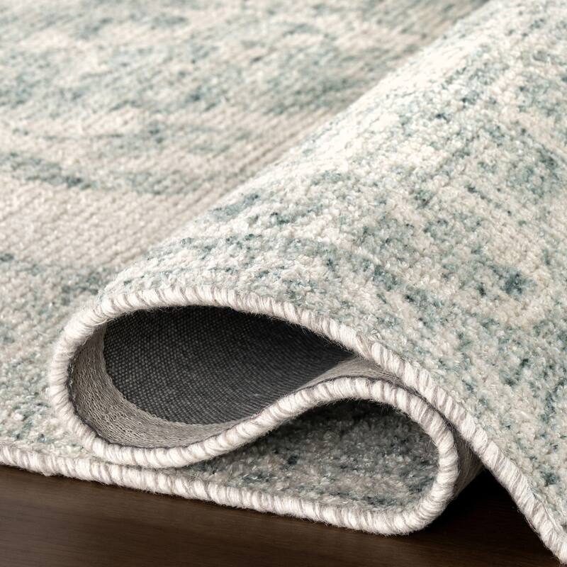 Padma Lakshmi Istanbul Hand-Tufted Ornate Border Wool-Blend Rug