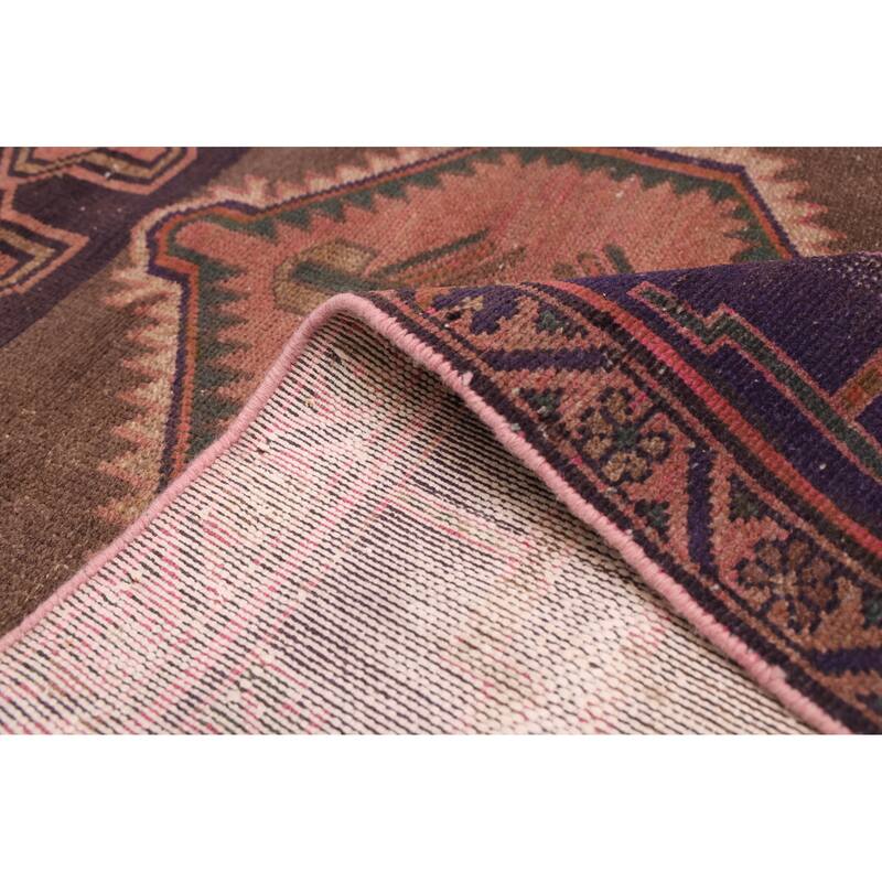 ECARPETGALLERY Hand-knotted Antalya Vintage Copper Wool Rug - 3'11 x 6'5
