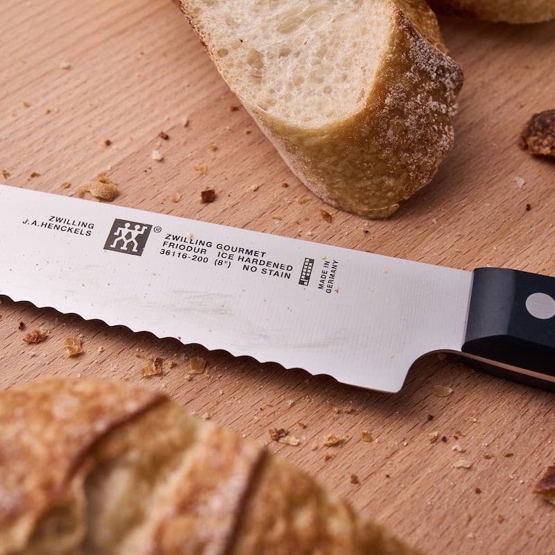 ZWILLING Gourmet 8-inch Bread Knife - Black