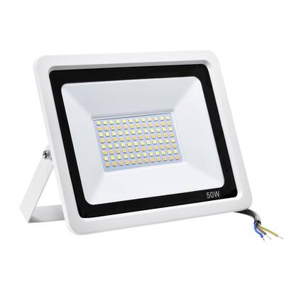 110V 50W LED Outdoor Flood Light with Temperature Adjustable, IP65 - 6" X 8"