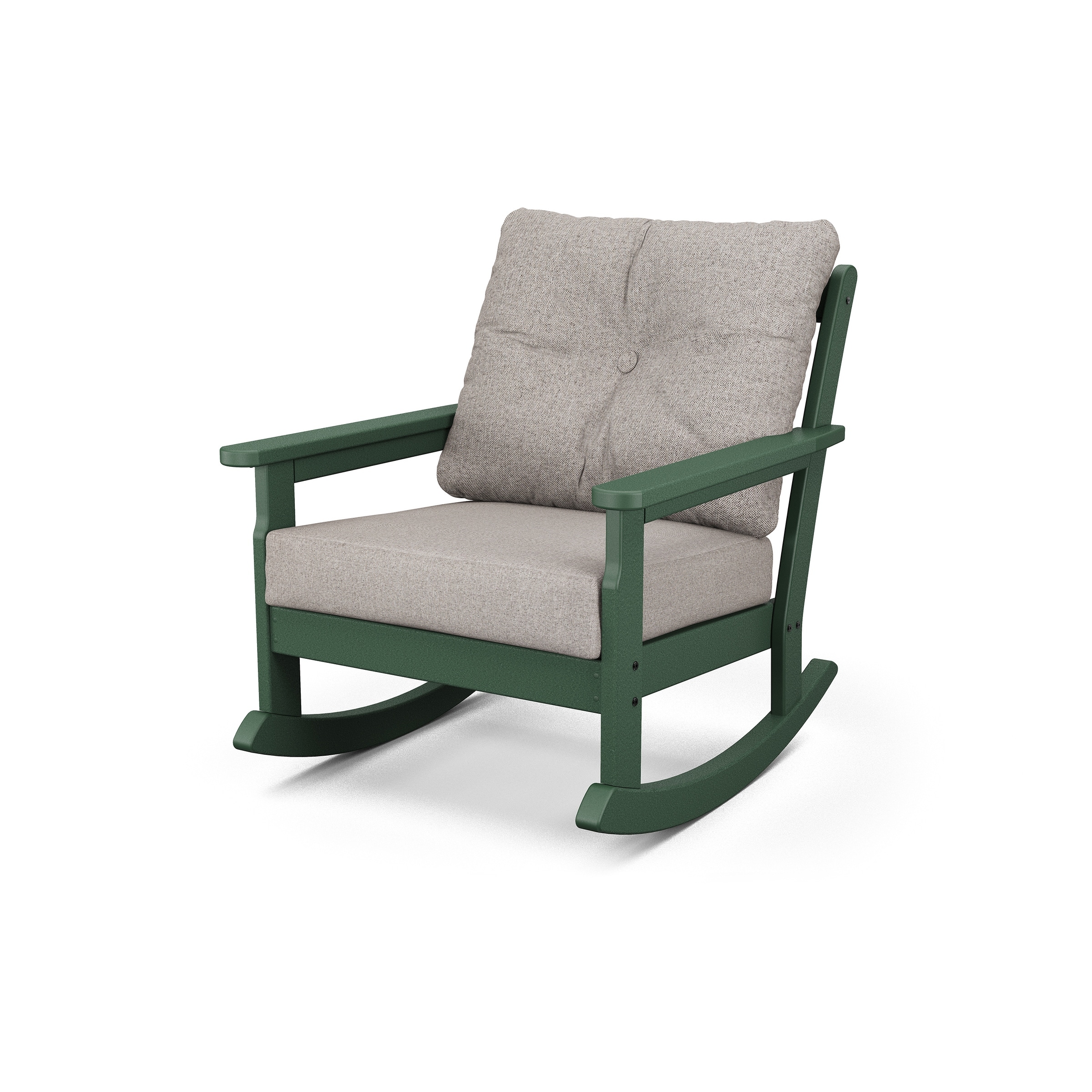 POLYWOOD Vineyard Outdoor Deep Seating Rocking Chair Bed Bath