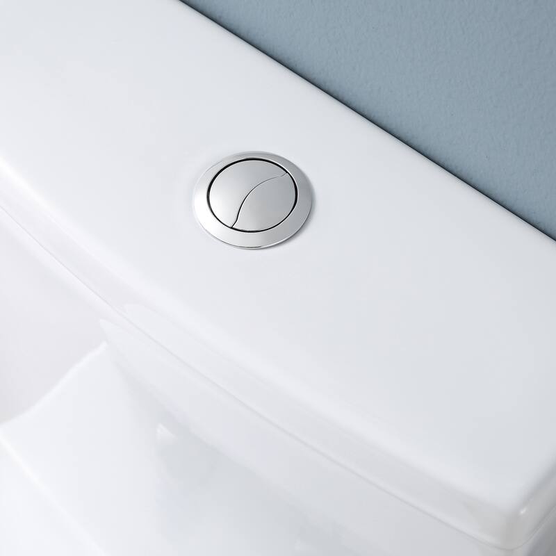 Beverly 2-Piece 1.1/1.6 GPF Dual Flush Elongated Toilet in White, Seat Included