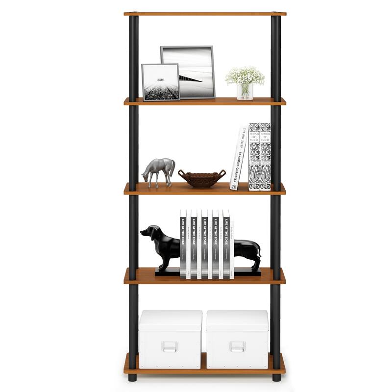 Furinno Turn-N-Tube 5-tier Multipurpose Display Rack Shelf