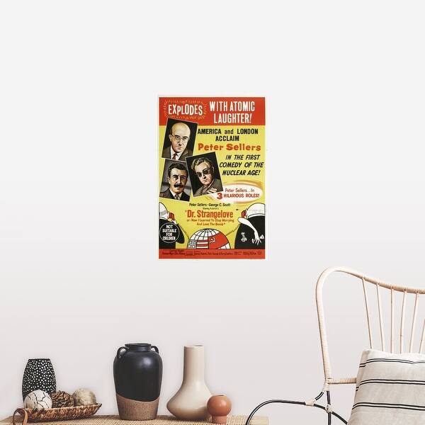 Shop Dr Strangelove Or How I Learned To Stop Worrying And Love The Bomb 1964 Poster Print Overstock 25365012
