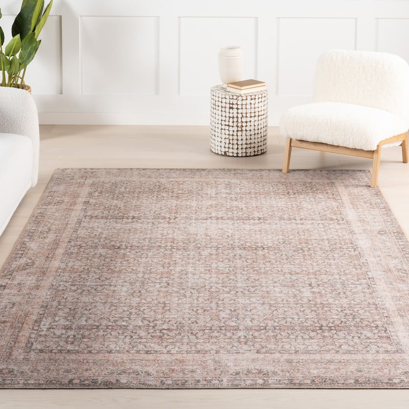 Nuloom Hillstone Collection Traditional Vintage Medallion Area Rug
