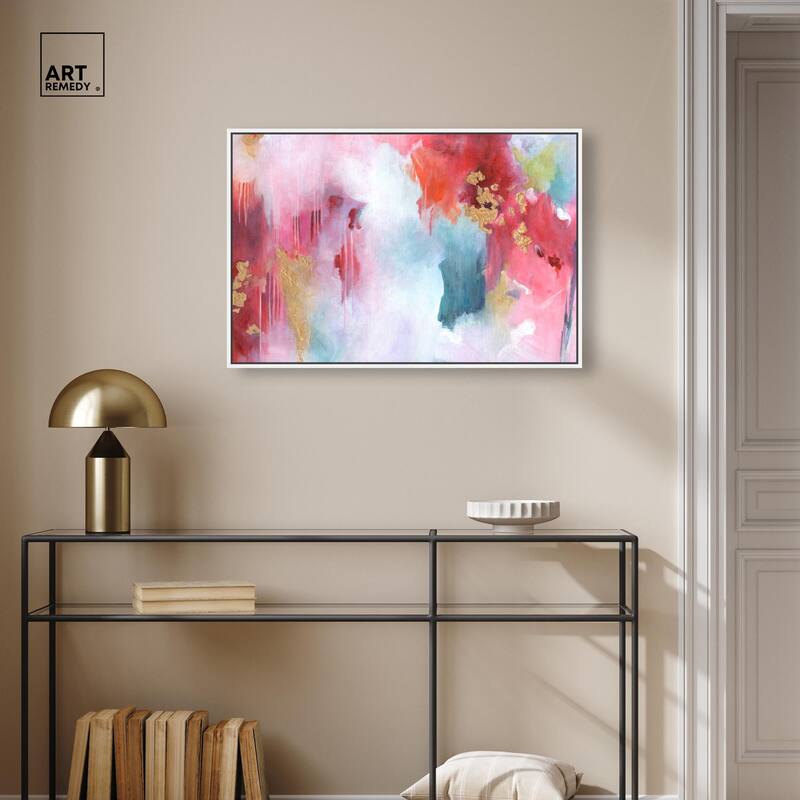 Rolling in Love Canvas by Art Remedy