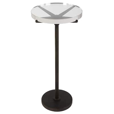 Uttermost Forge Industrial Accent Table - 12"W x 25"H x 12"D