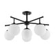 preview thumbnail 6 of 17, SAFAVIEH Lighting Briette Flush Mount - 26" W x 26" D x 15" H