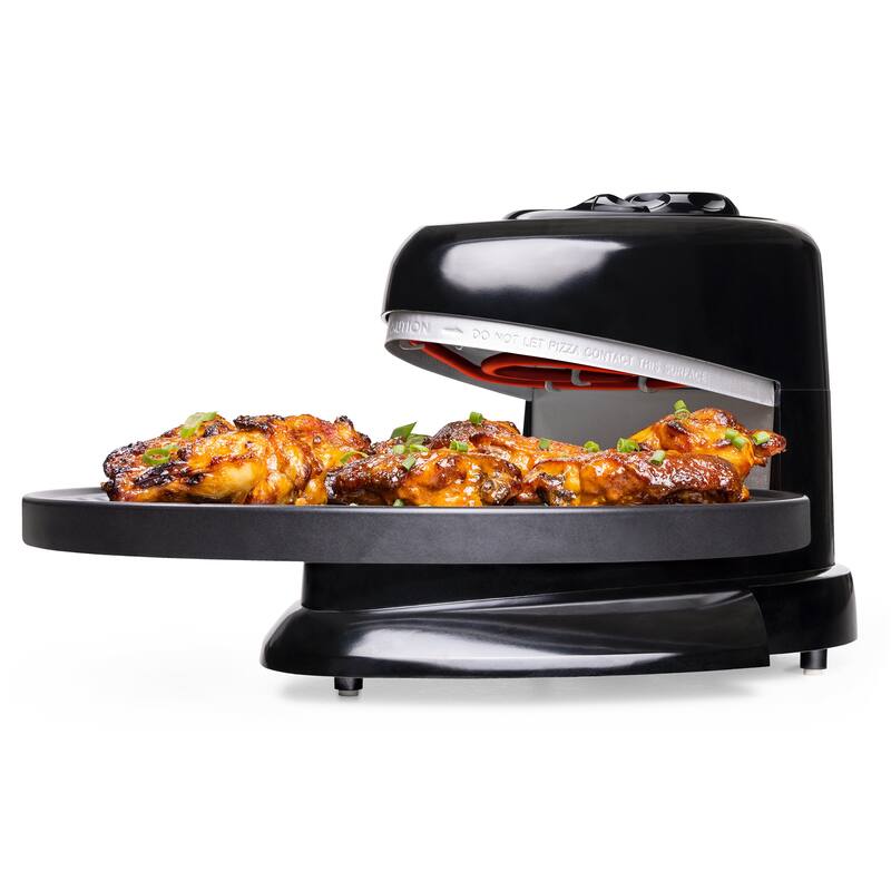 Presto Pizzazz Plus Rotating Pizza Oven, Bake 7-12" Pizzas, Wings, Rolls & More - 12
