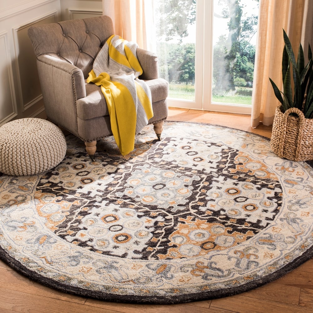 SAFAVIEH Handmade Aspen Gundemarie Boho Tribal Wool Rug