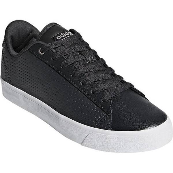 Shop Adidas Women S Cloudfoam Daily Qt Clean Court Shoe Carbon S18 Carbon S18 Vapour Grey Met F16 Overstock 20725662
