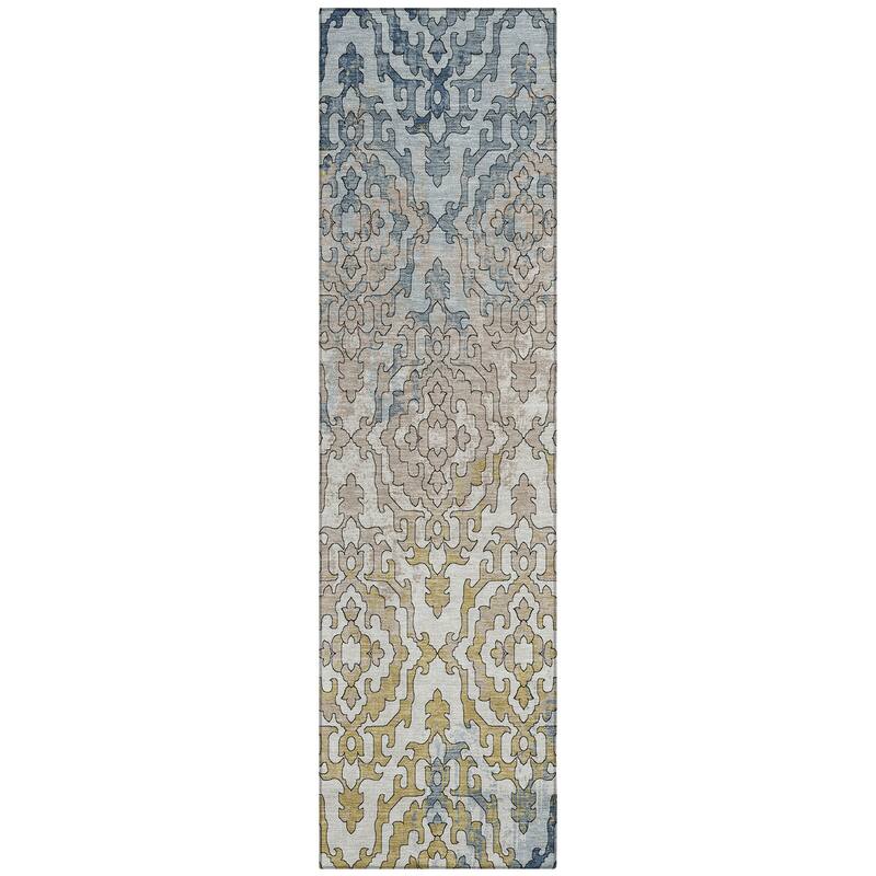 Machine Washable Indoor/ Outdoor Chantille Transitional Rug