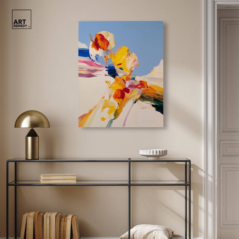 Flippant Bloom II Canvas by Art Remedy, Gallery Wrapped