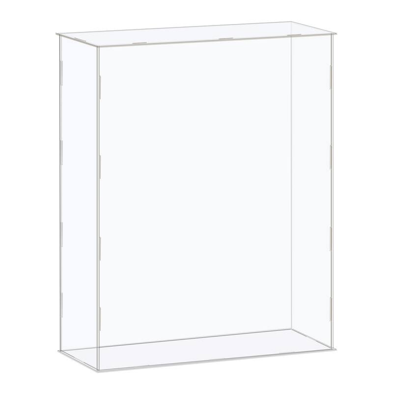 Display Case Box Acrylic Box Transparent Showcase 36x11x41cm for Collectibles