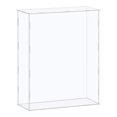 Display Case Box Acrylic Box Transparent Showcase 36x11x41cm for Collectibles