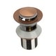 preview thumbnail 10 of 14, Pop-up Bathroom Sink Drain With Overflow