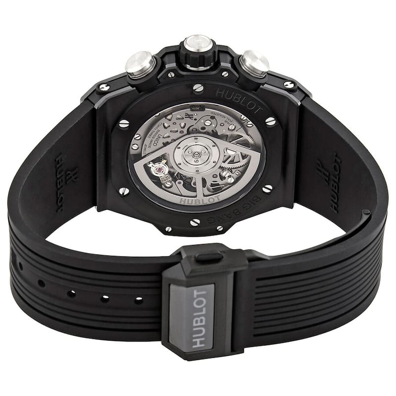 Hublot Big Bang Unico Black Magic Chronograph Automatic Men's Watch - Silver-Tone