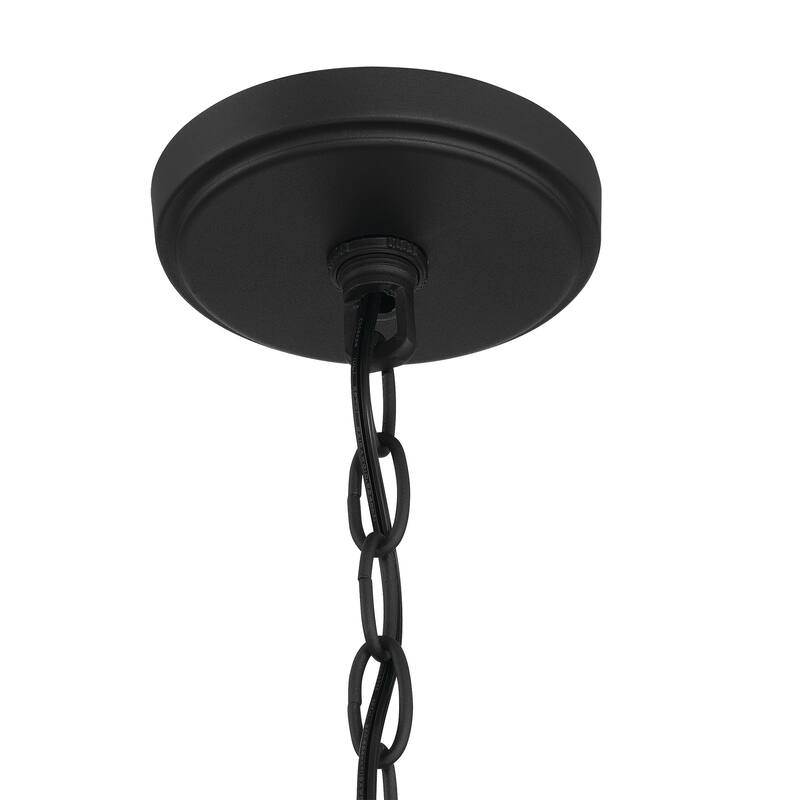 Modern Farmhouse 6-light Wagon Wheel Chandelier - 28.5
