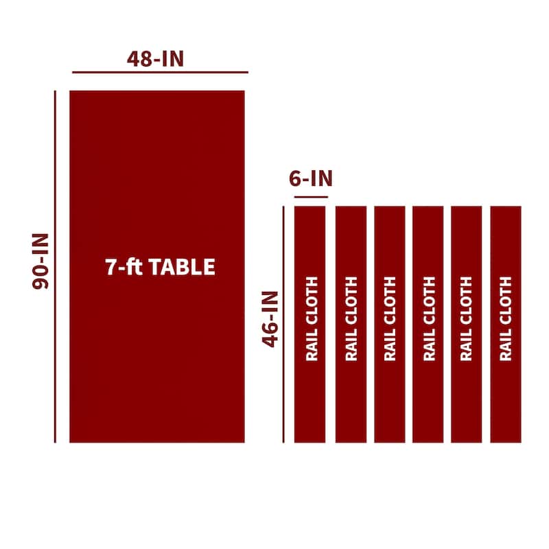 Championship Saturn II 7-foot Billiards Cloth Pool Table Felt