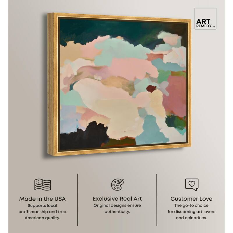 Brushed Beauty I Canvas by Art Remedy