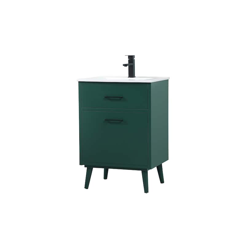 Nautical 18 - 30 Inch Single Bathroom Vanity