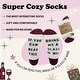 preview thumbnail 5 of 3, Gift Box 8 Set Wine Tumbler Bath Bombs Socks