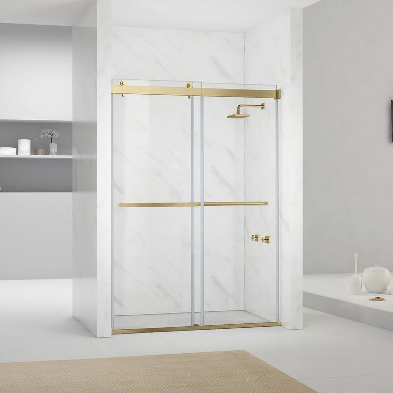 Miseno MSD-SPEZ-6476-BP Spezia 76" High x 64" Wide Bypass Frameless