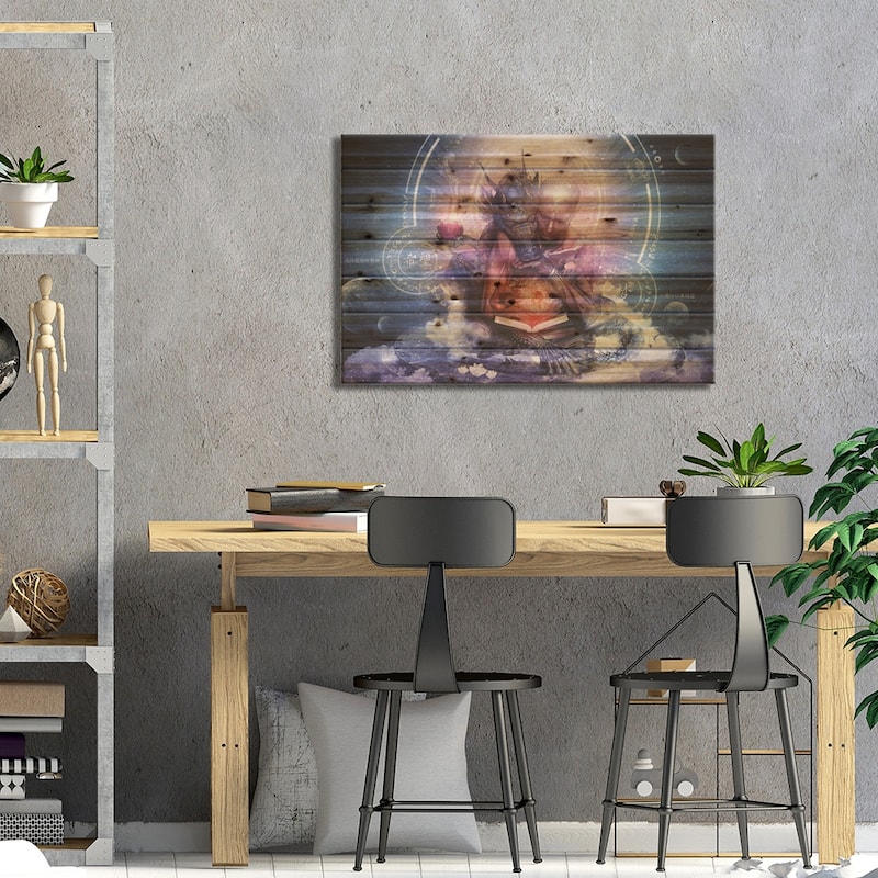 Perhaps The Dreams Are Of Soulmates Print On Wood by Cameron Gray - Multi-Color